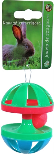 Plastikowe zabawki gryzoni z dzwonkiem