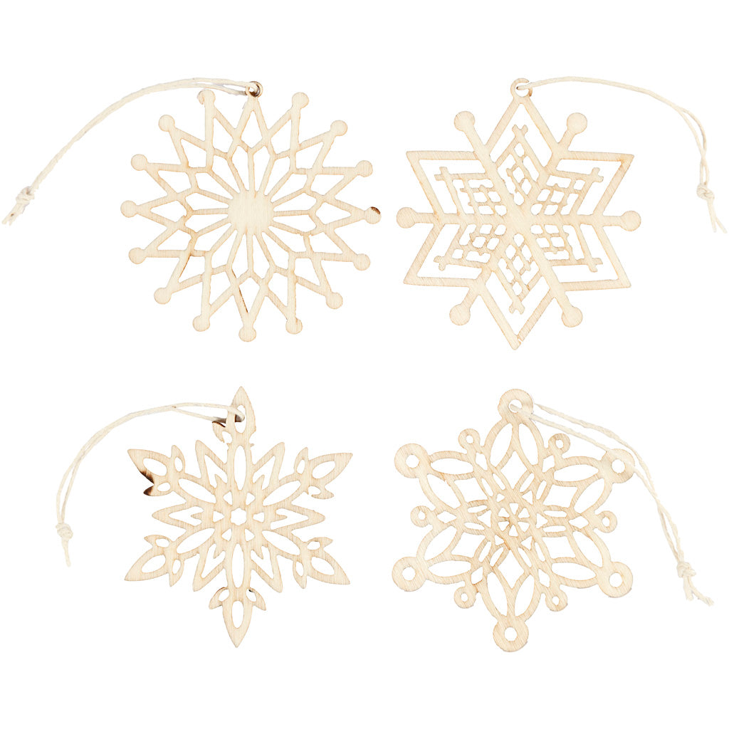 Creativ company ornaments, d 7 cm, thickness 0.3 cm, 8 pieces 1 box