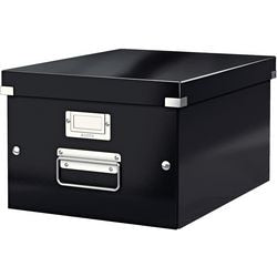 Leitz WOW A4 Black Archive Box