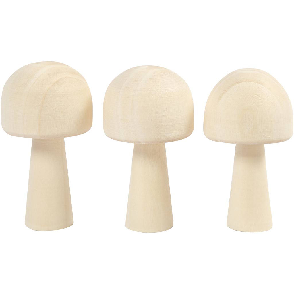 Creativ Company wooden mushroom, 3rd.
