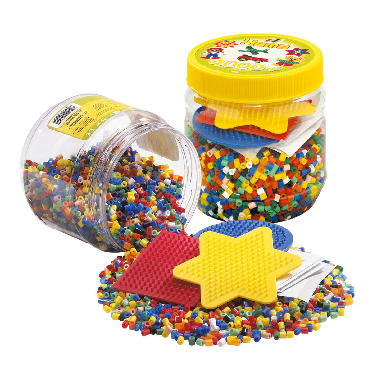Hama ironing bead set in pot, 4000st.