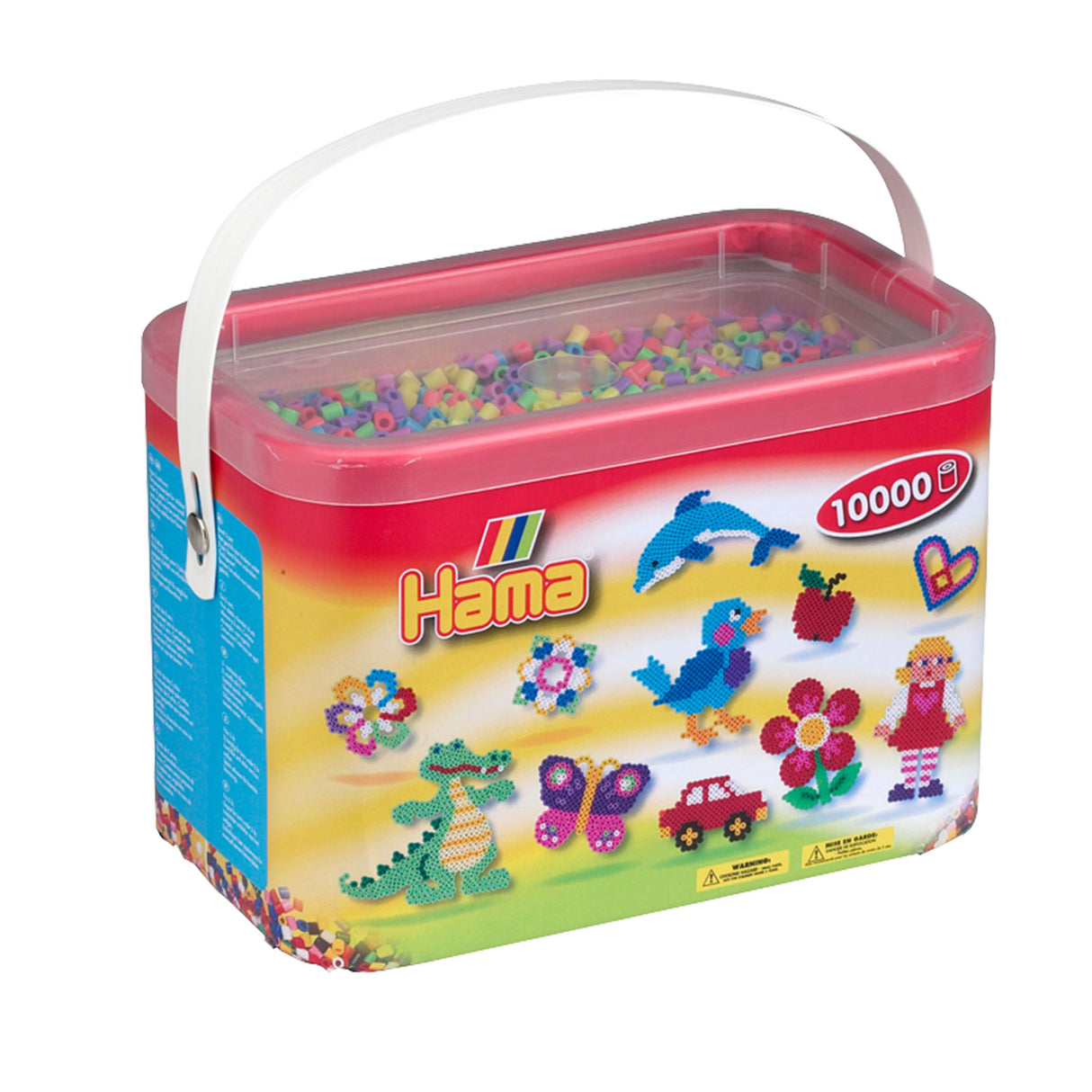 Hama -Eisenperlen in Emmer Pastelmix (050), 10.000 ..