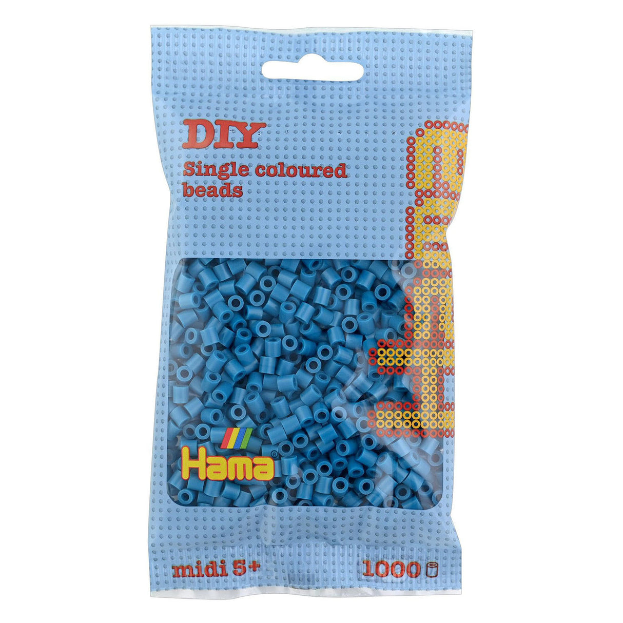 Hama string beads - Petrol blue (83), 1000st.