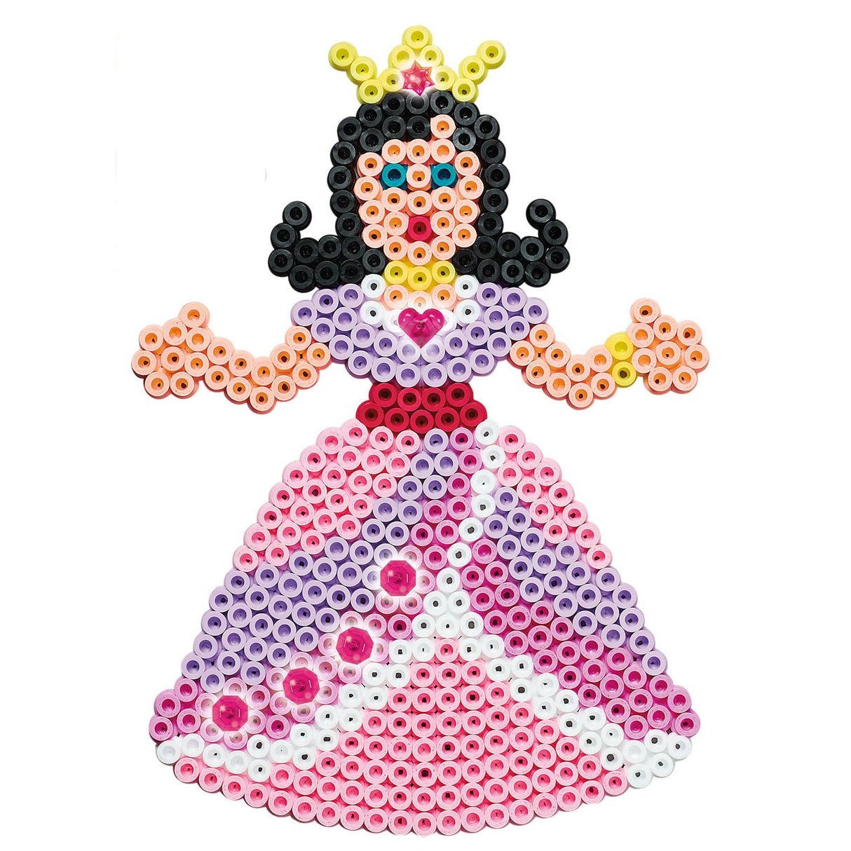 Hama string bead set - Princess, 1100st.