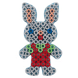 Hama maxi beads rabbit pegboard