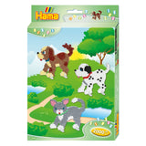 Juego de cuentas para planchar Hama midi - perros y gatos, 2000 uds.