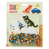 Hama Iron Beads 1100 piezas dino