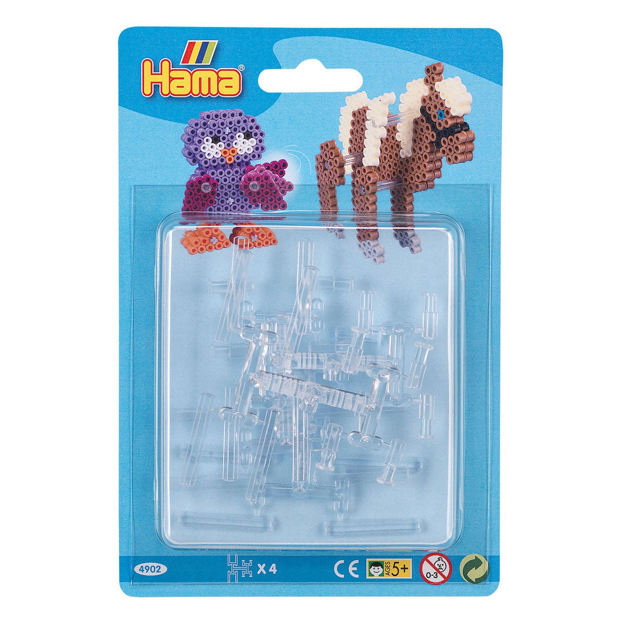 Hama ironing bead set Connectors, 4st.
