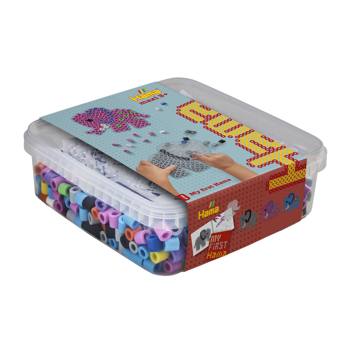 Hama ironing bead set Maxi in Box - Elephant