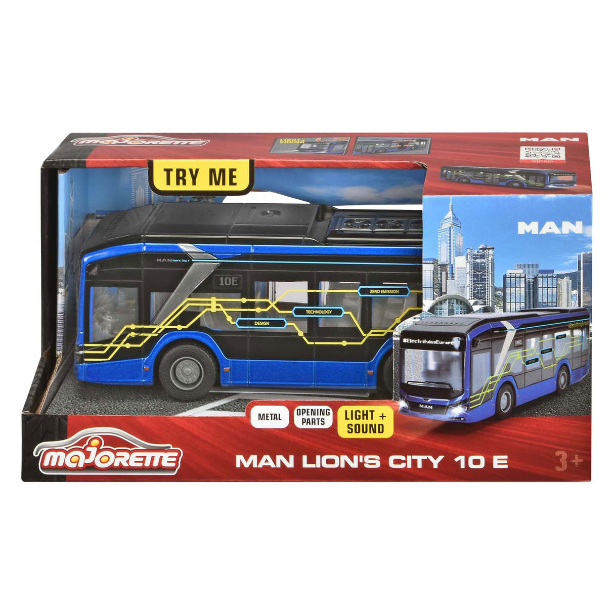 Majorette man lion's city 10 e bus