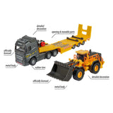 Majorette volvo fh16 truck met oplegger en wiellader