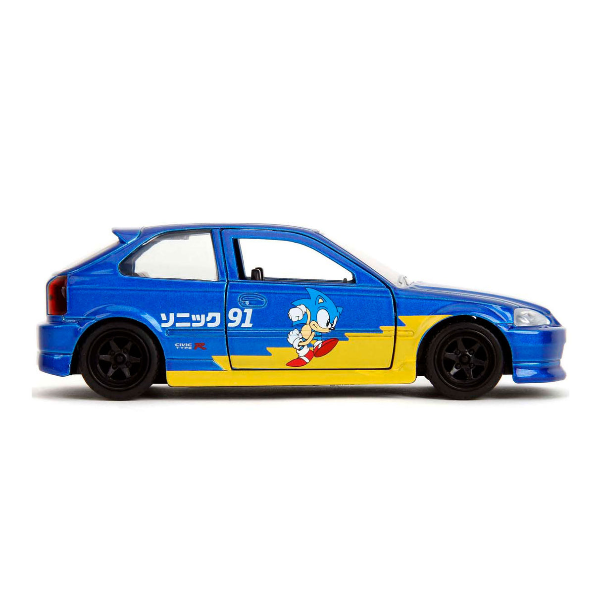 Jada igrače jada sonic 1997 honda civic type-r 1:33
