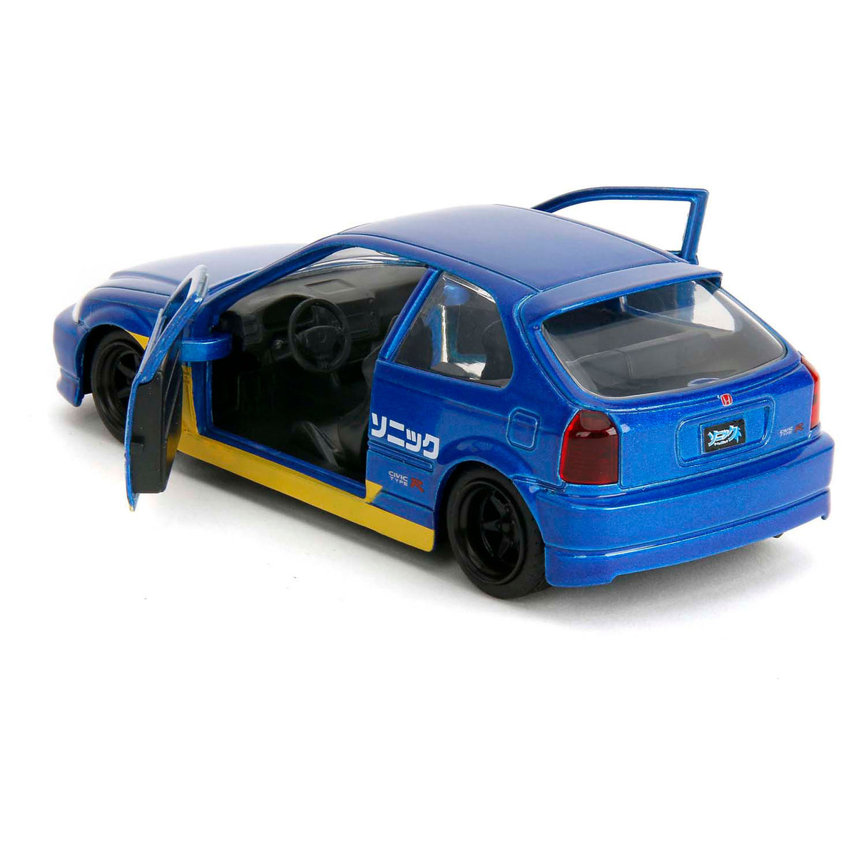 Jada igrače jada sonic 1997 honda civic type-r 1:33