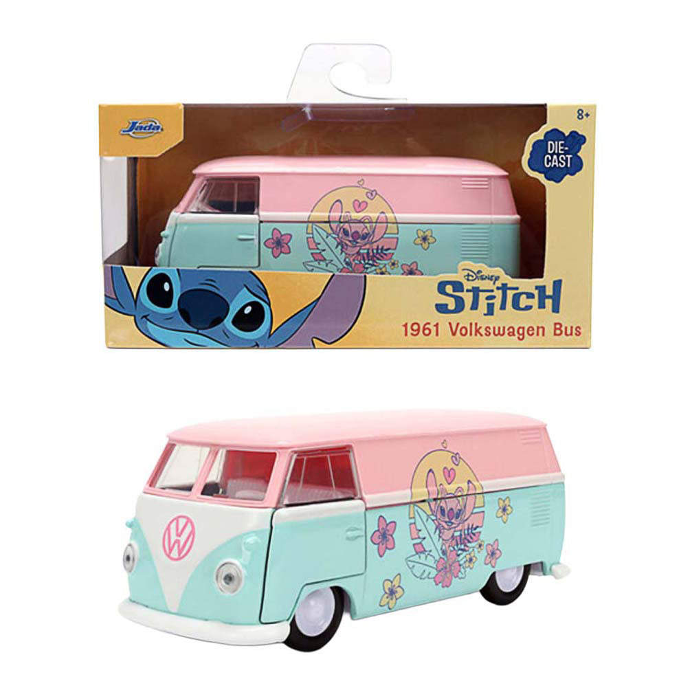 Jada toys jada stitch angel vw bus 1:33