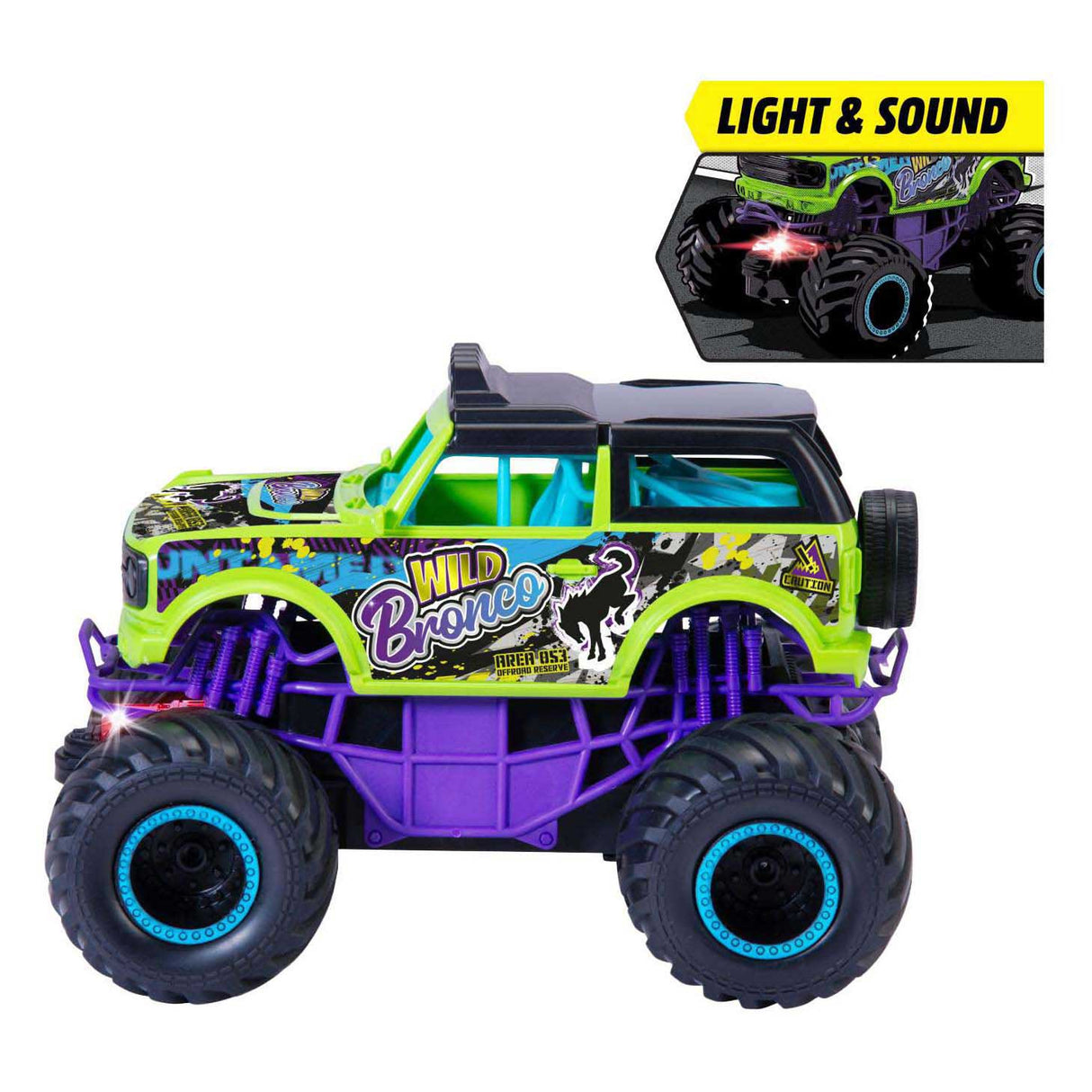 Dickie wild bronco terreinwagen