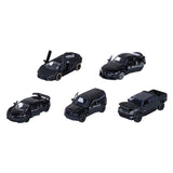 Majorette black edition painevaletut ajoneuvot, 5 kpl.