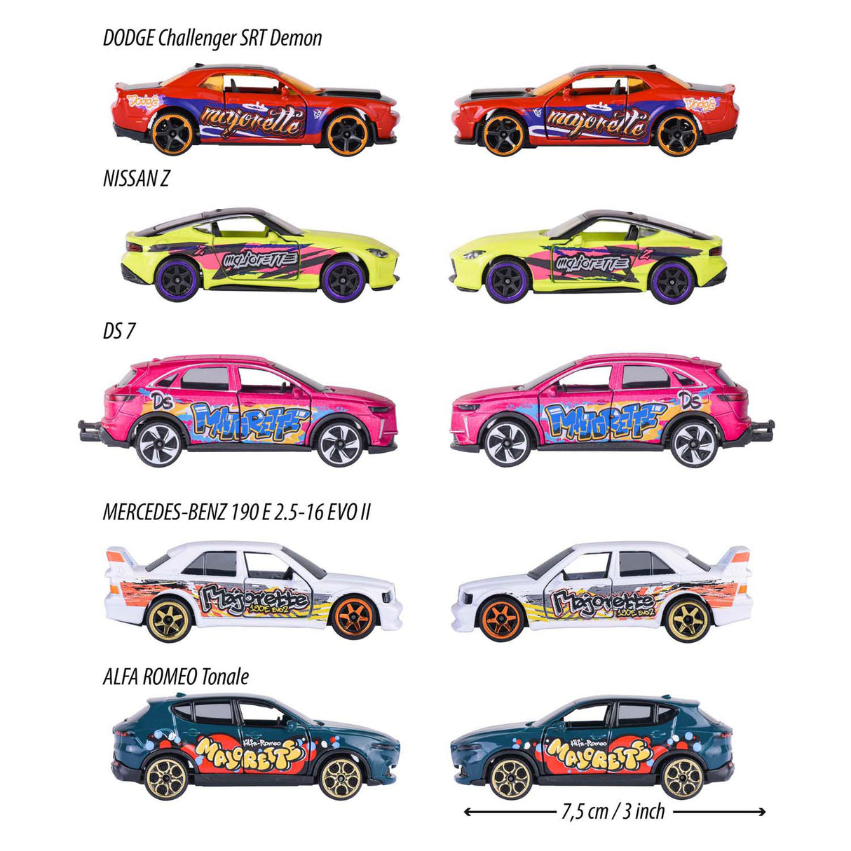 Majorette die-cast voertuigen limited edition 11, 5dlg.