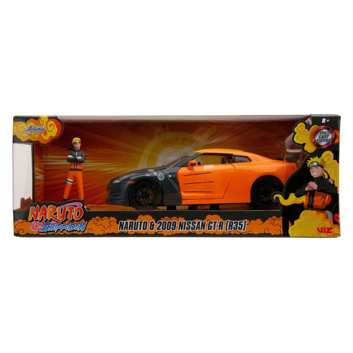 Jada toys jada naruto 2009 nissan gt-r 1:24