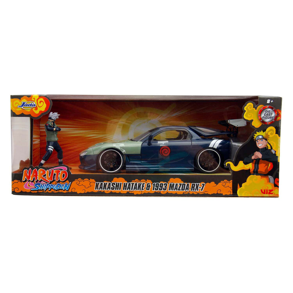 Jada toys jada naruto 1993 mazda rx-7 1:24