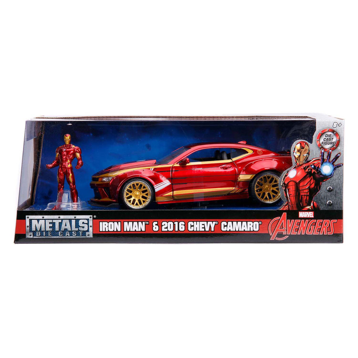 Jada toys jada marvel ironman 2016 chevy camaro ss 1:24
