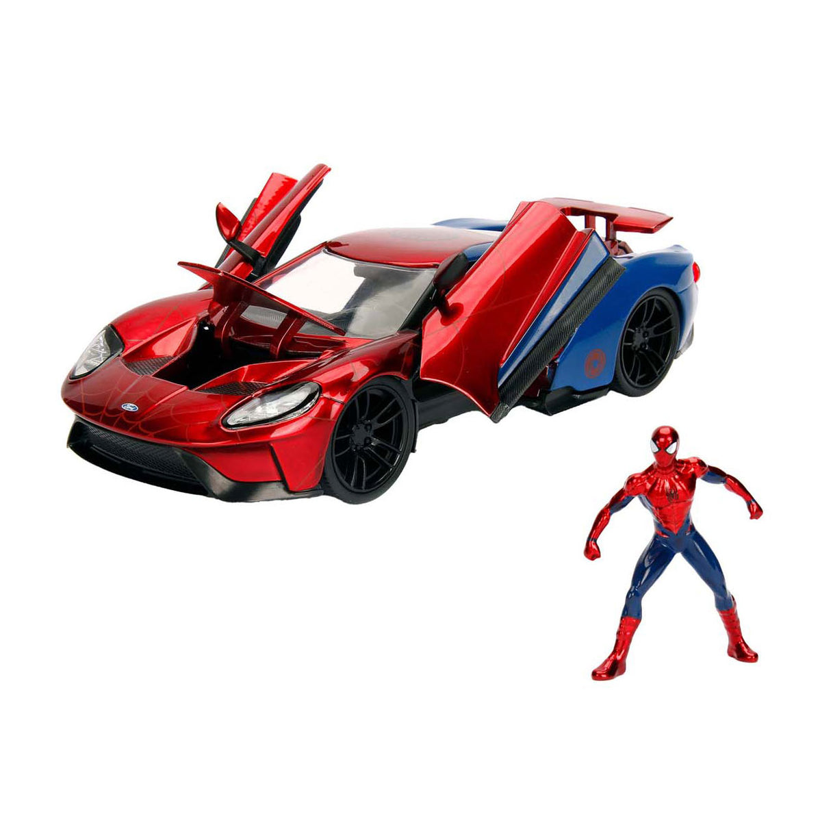 Jada toys jada marvel spiderman 2017 ford gt 1:24