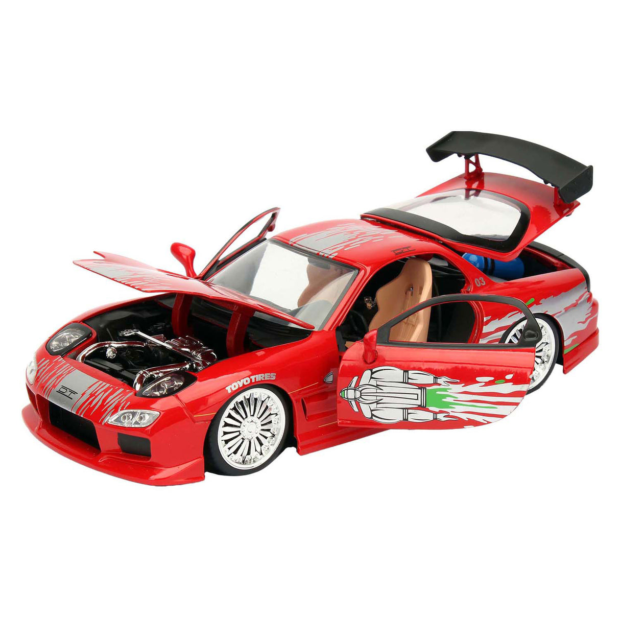Hračky Jada Jada Fast Furious 1993 mazda rx-7 1:24
