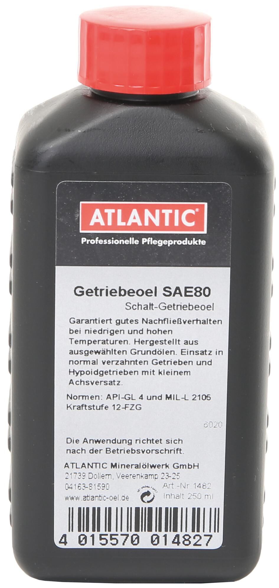 Atlantic gear oil sae 80 gear oil sae 80 250 ml