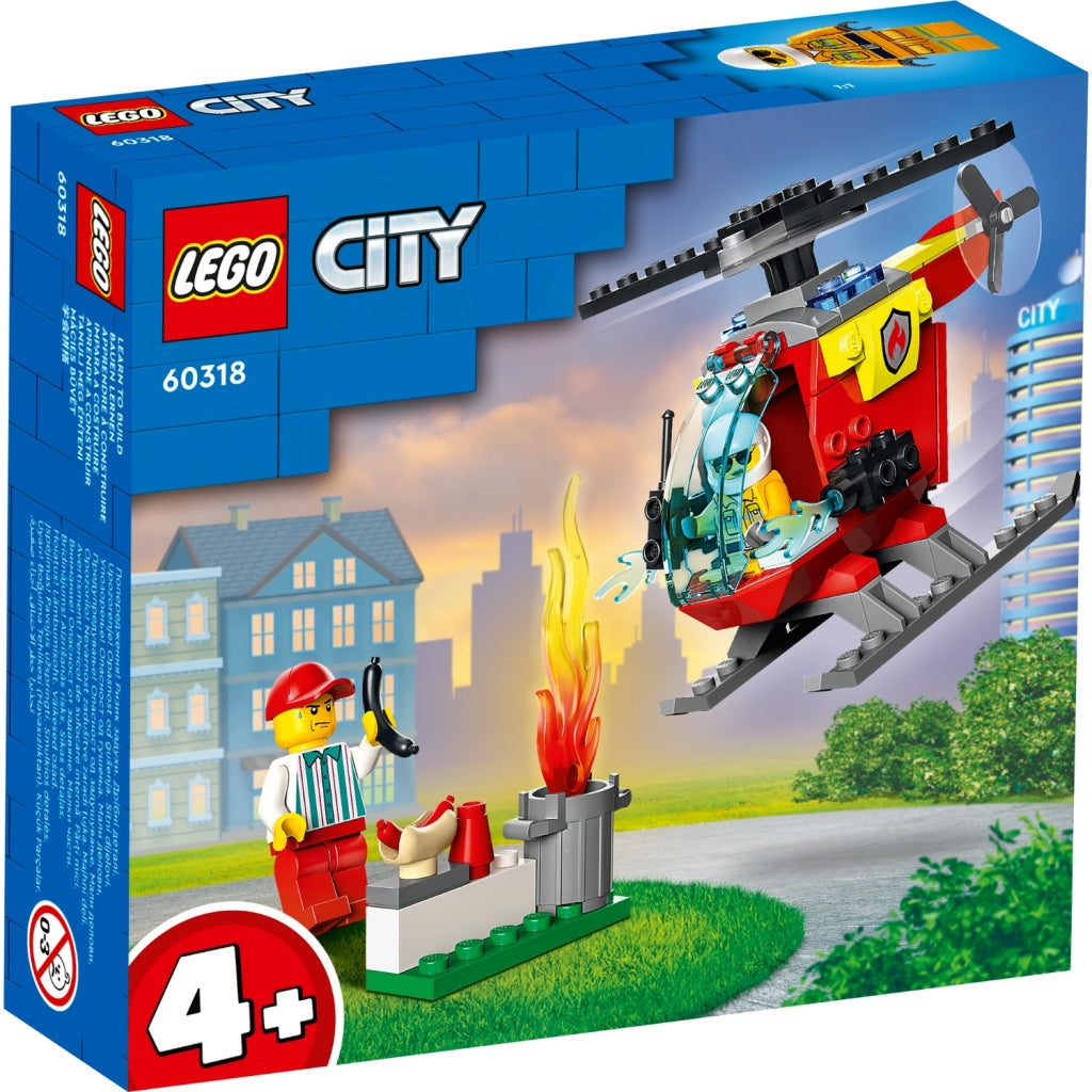 Lego City 60318 Fire Brigade Helicopter