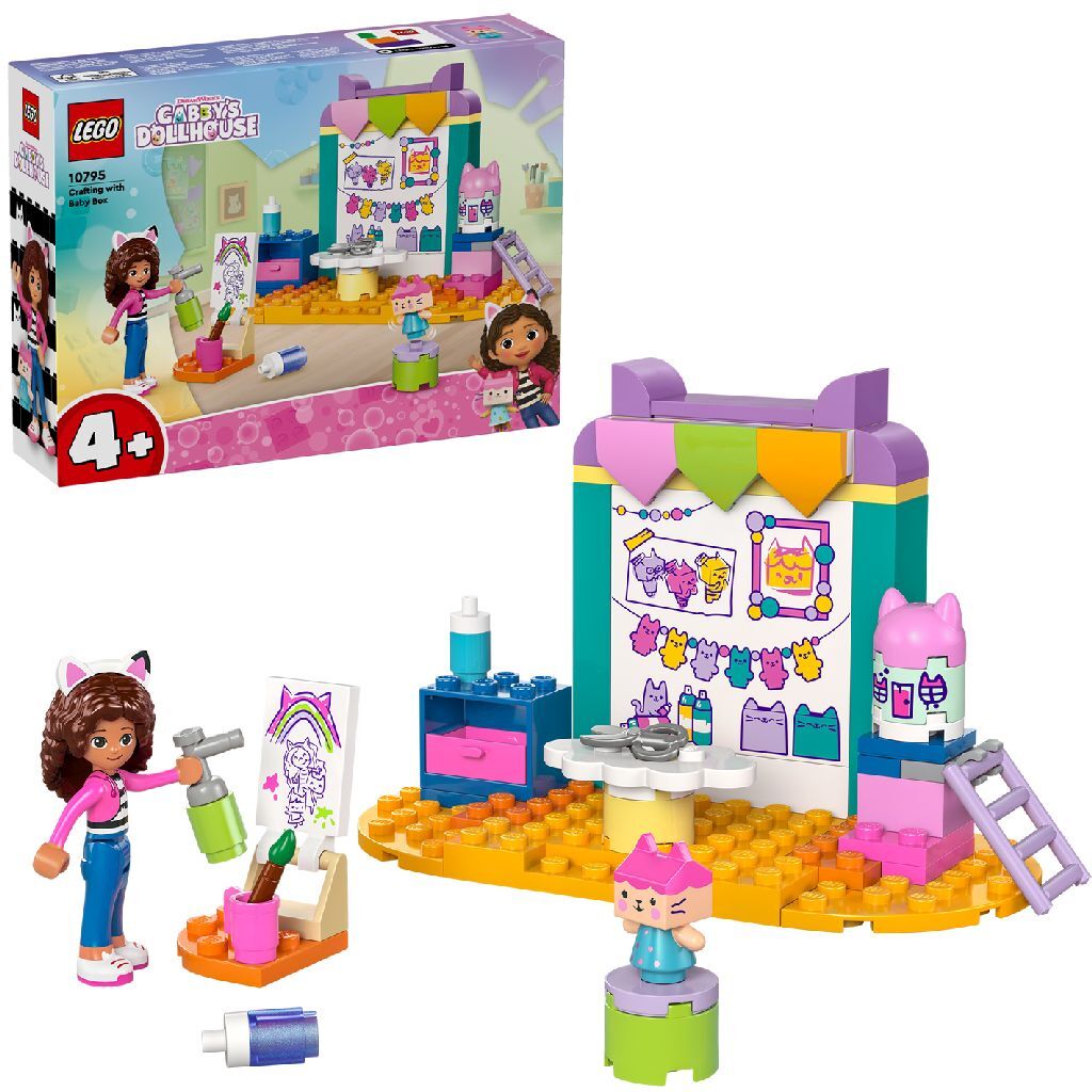 Dollouse 10795 de Lego Gabby com Kitty Baby Kitty