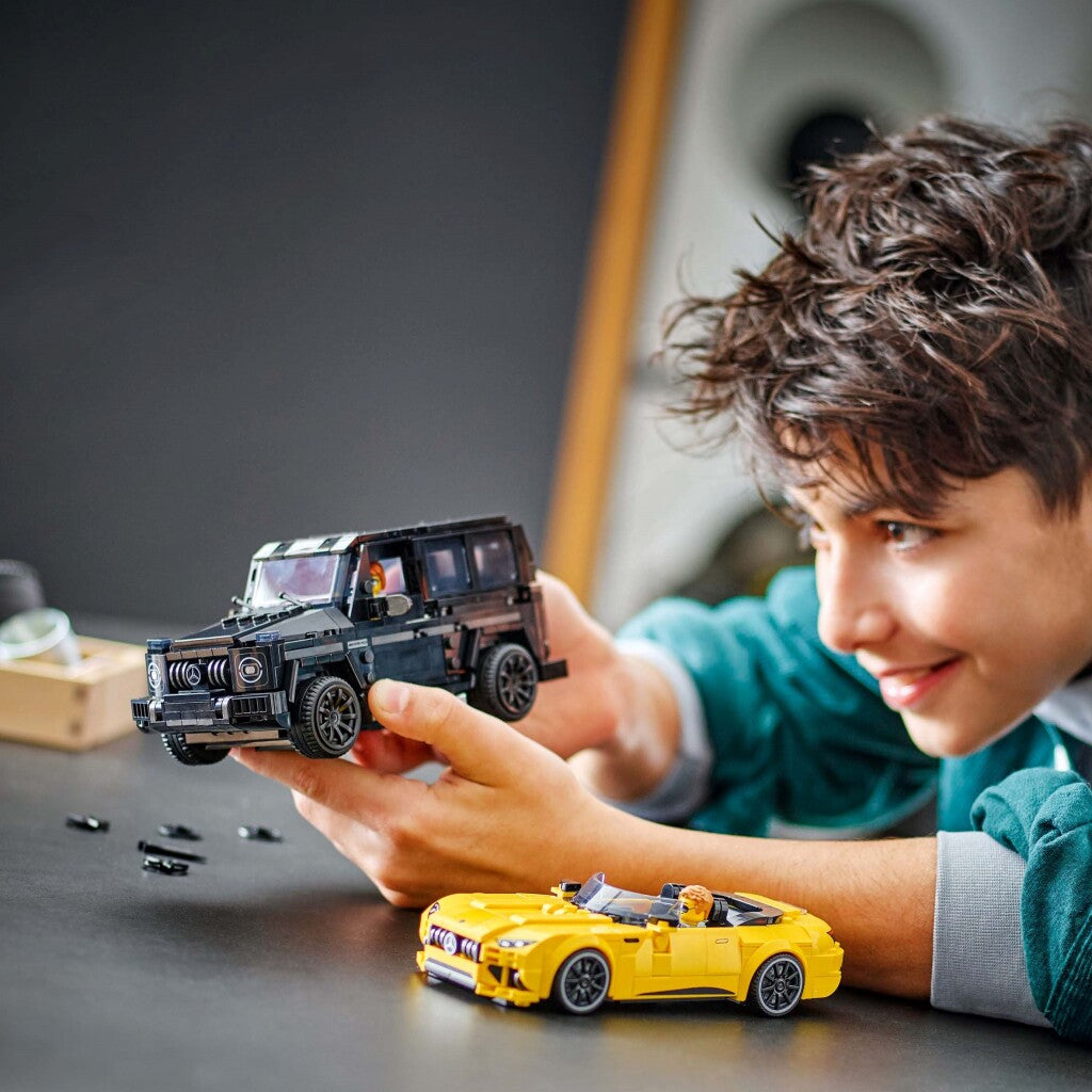 Lego 76924 Speed ​​Champions Mercedes-AMG G 63 a Mercedes-AMG Sl 63