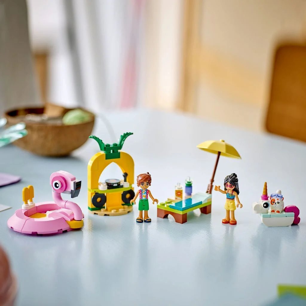 Lego classic 42658 pool party s plameňákem a jednorožcem