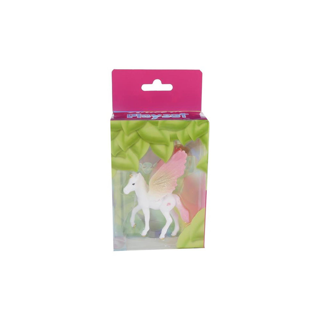 Einhorn-Spielfigur in Farbe, 9 cm