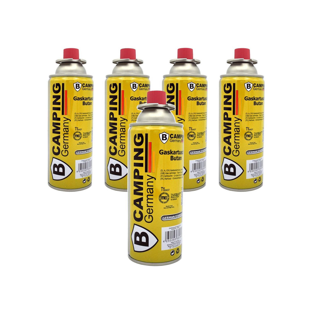 Camping gas butane can 227g 520ml