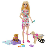 Mattel avec duo de chiens