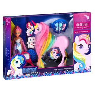 Moonlight doll set with horse