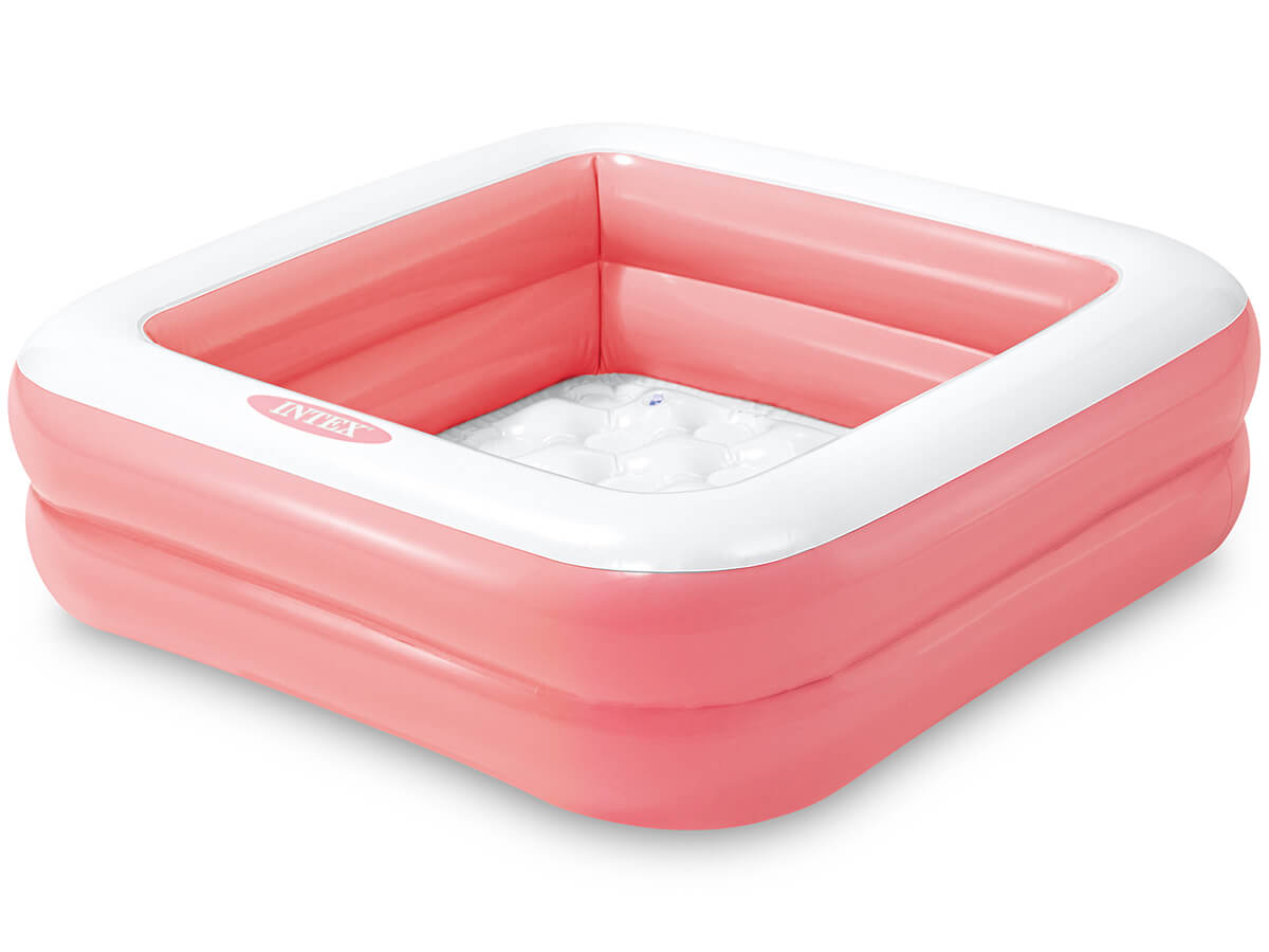 Intex square baby swimming pool blue