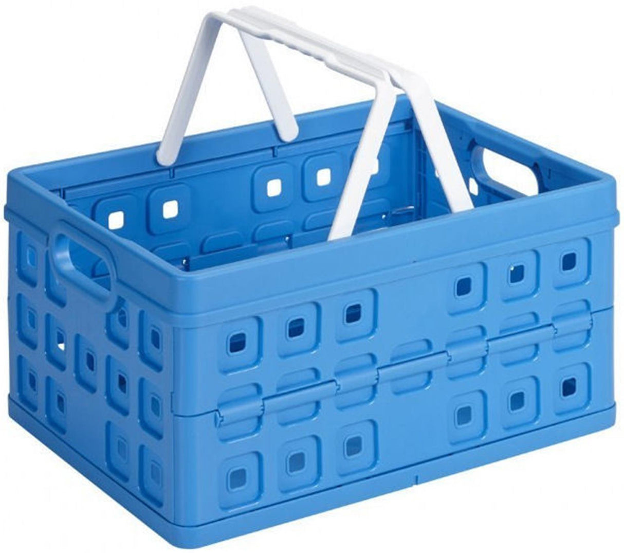 Sunware vouwkrat 32 lt blauw handgreep