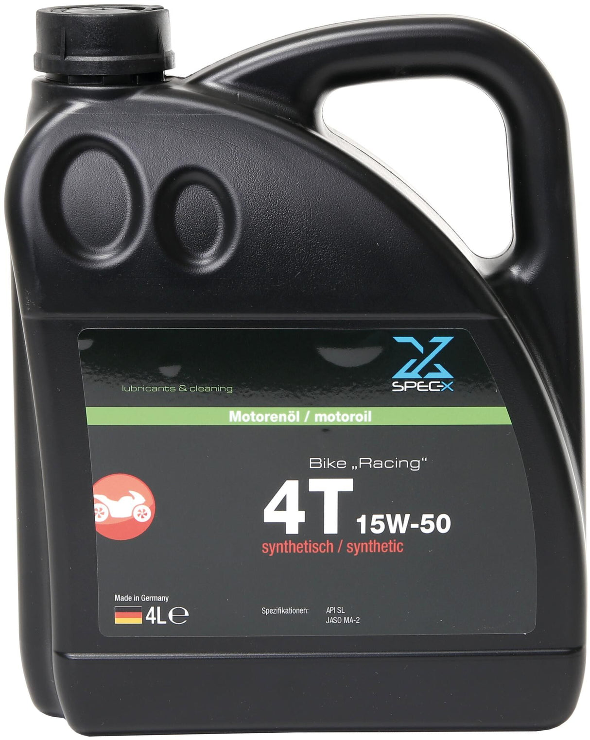 Spec-x motor oil bike 4t racing motor oil 4t 15w-50 raci 4l bike
