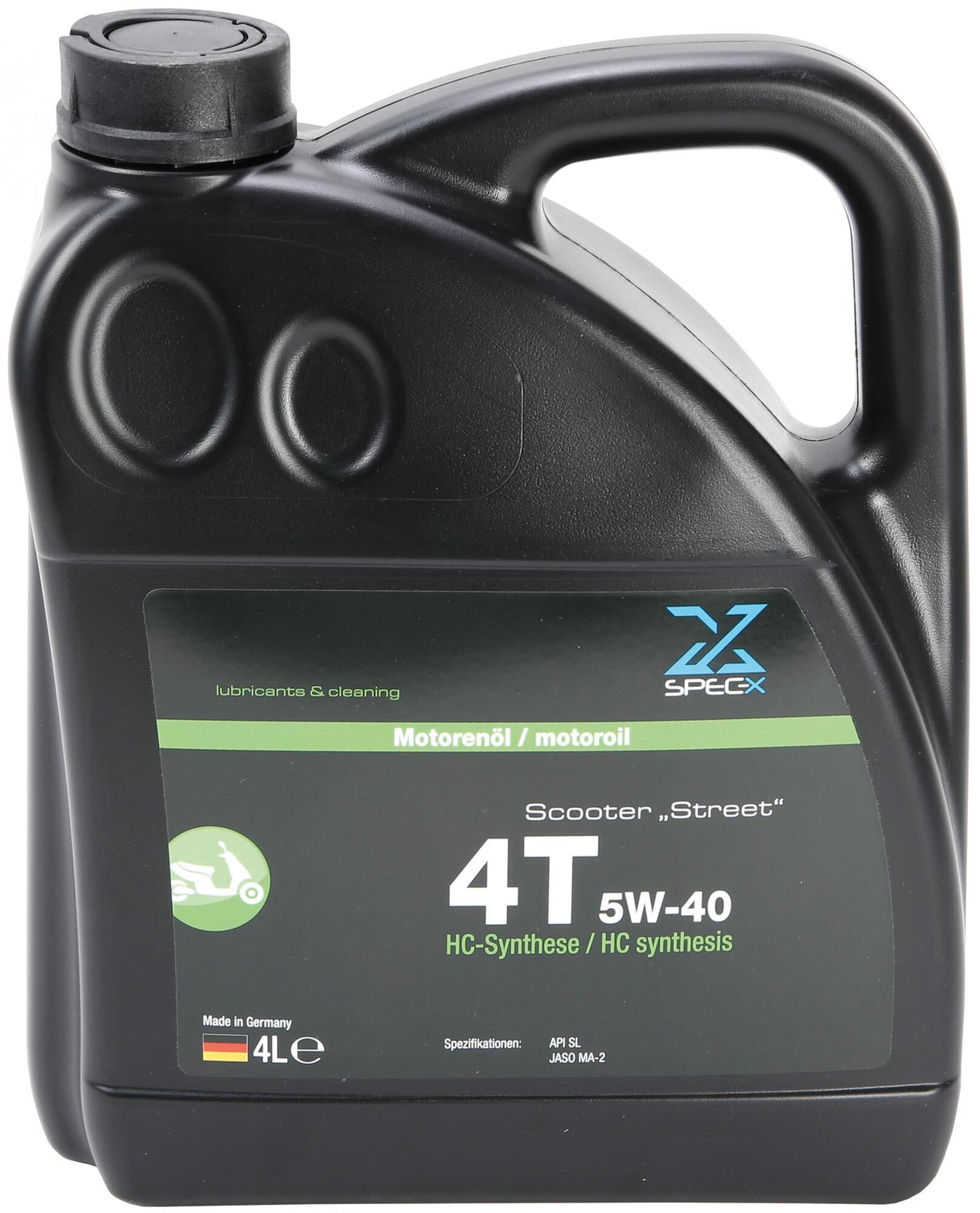 Spec-x motor oil scooter 4t street motor oil 4t 5w-40 4l scooter