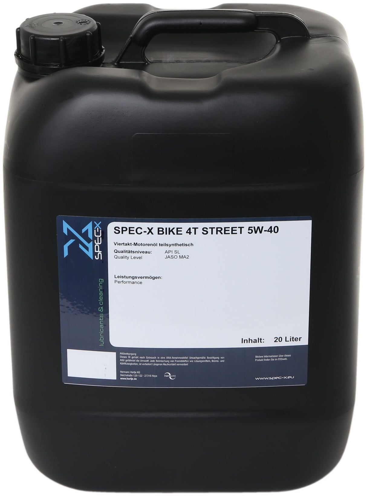 Spec-x motorolie bike 4t street
