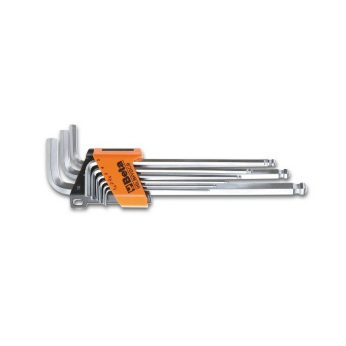 Beta Allen ustawił 9-częściowy z Ball Head Extra Long Model