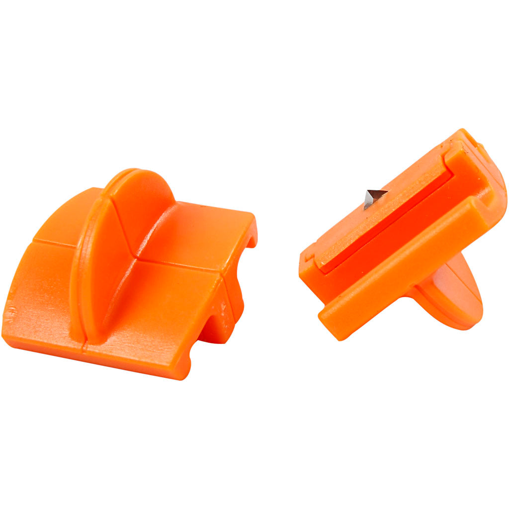 Fiskars triple track messen, 2 stuk 1 doos