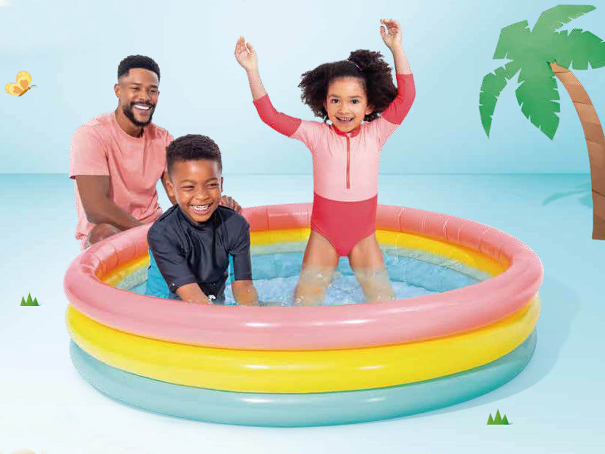 Intex Swimming Pool Sunset Glow 2+
