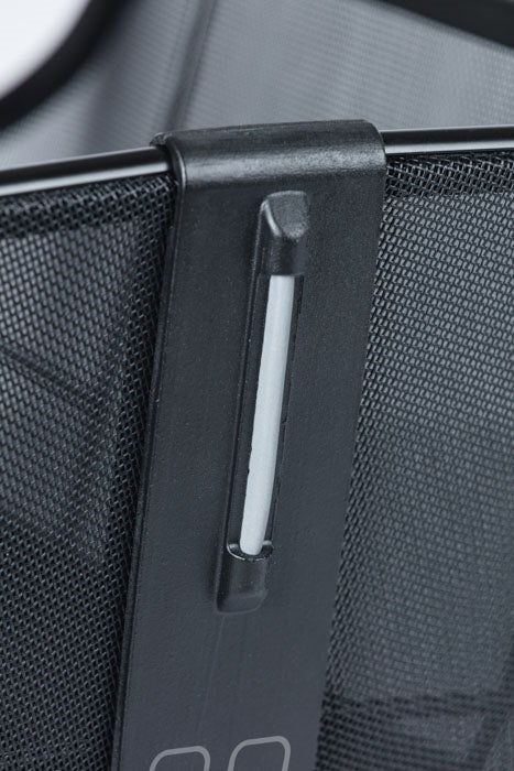 Basil Cento Tech Fibre WSL - Kosz rowerowy - z tyłu - Solid Black