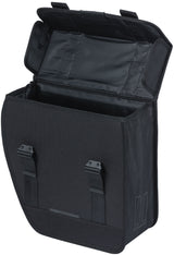 Basil Tour Left - Single bicycle bag, black, 14l