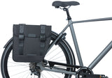 Basil Tour double pannier - water-repellent - 28L - black