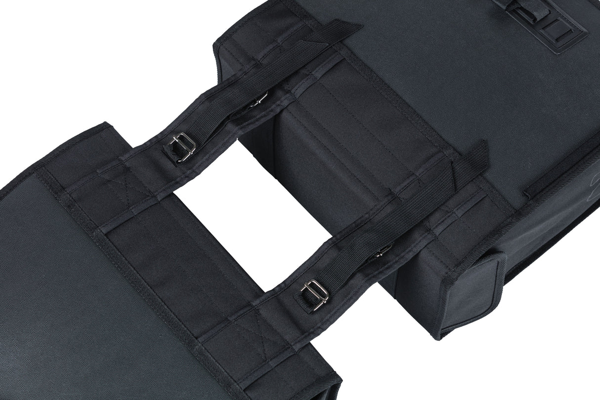 Basil Tour Double Bicycle Borsa Nero 35L