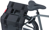 Boba de bicicleta doble Tour Basil - 28L - Negro