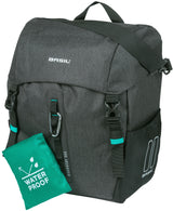 Basil Discovery 365d Single bicycle bag L - Sporty, Lightweight Single Bicycle Bag - 20L - Black Melee