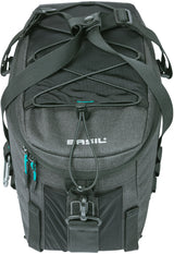 Basil Discovery 365D luggage behavior bag M - Black, Water -repellent, 9l, unisex, sporty